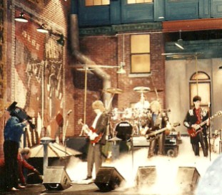 The set of SNL,1987. Ben Orr Collection. Used with permission